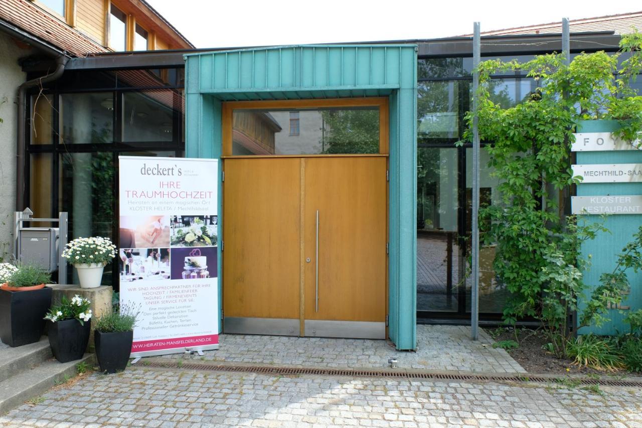 Deckert'S Hotel An Der Klosterpforte Lutherstadt Eisleben Exteriör bild